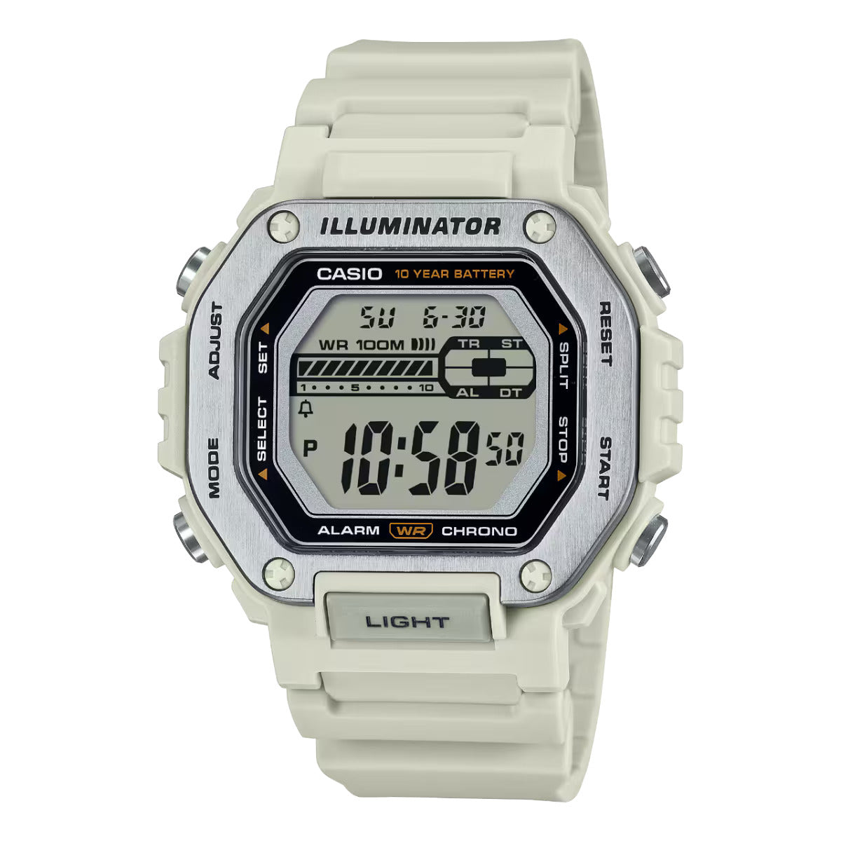 CASIO Men's Watch Digital 10-year battery - MWD-110H-8AVDF