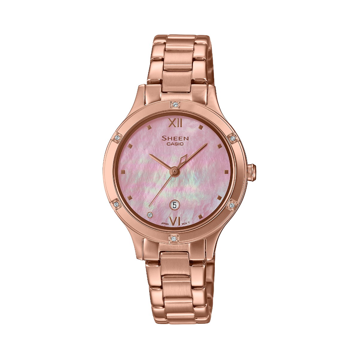 SHEEN Watch Analog SHE-4546PG-4AUDF