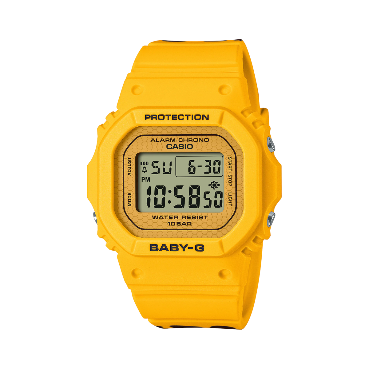 G-Shock and Baby G Pair Watch Limited Edition - Honey-themed Summer Lover’s Collection Set - SLV-22B-9DR