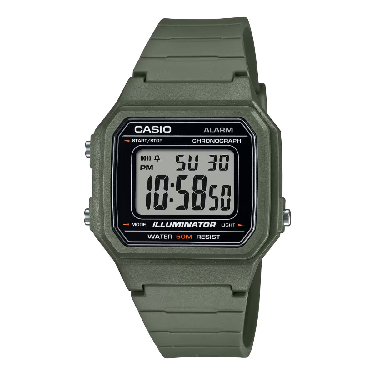 CASIO Men's Watch Digital - W-217H-3AVDF