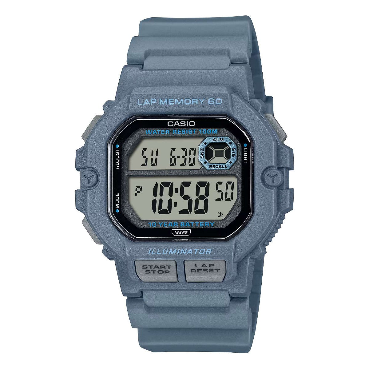CASIO Men's Watch Sporty Runners Digital - WS-1400H-2AVDF