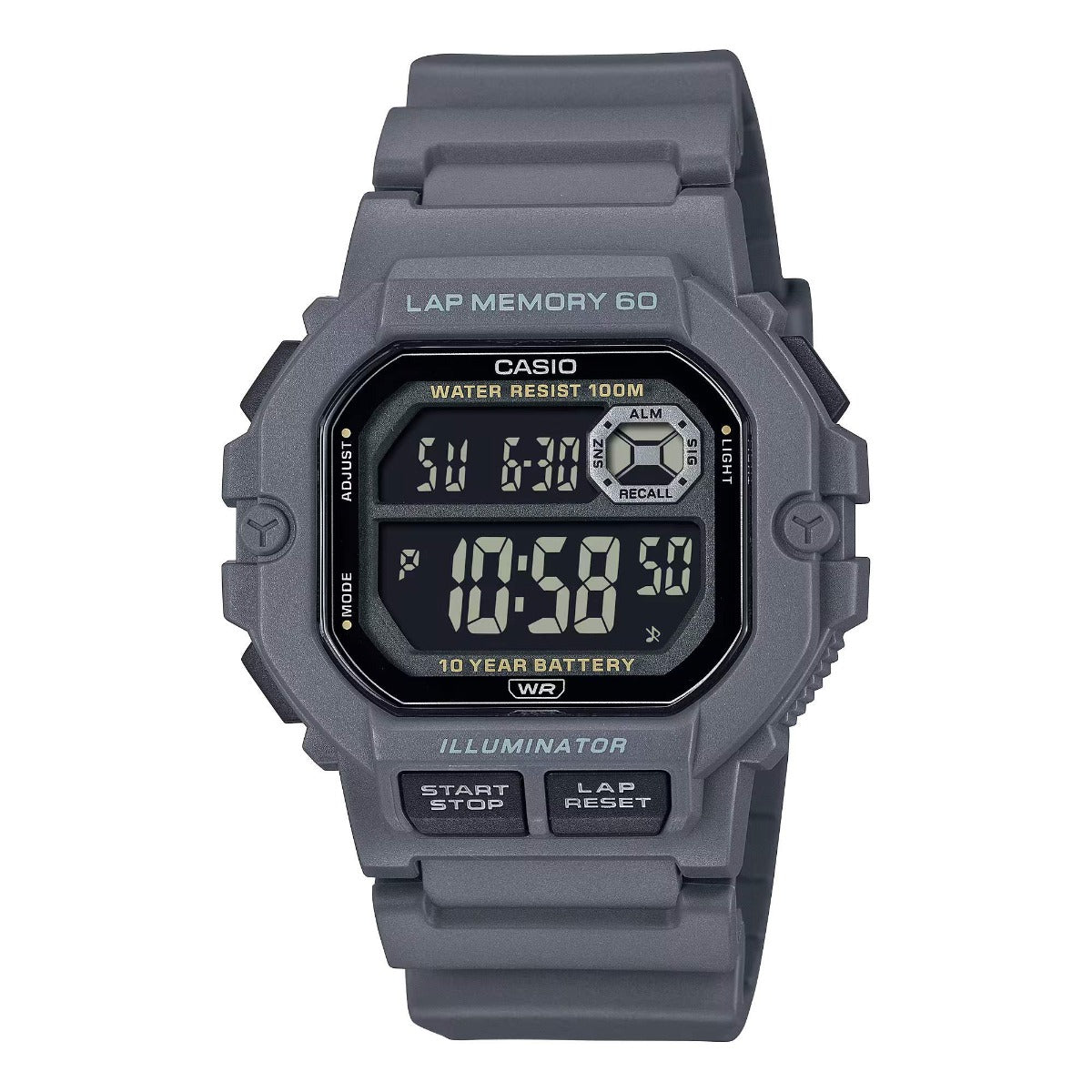 CASIO Men's Watch Sporty Runners Digital - WS-1400H-8BVDF