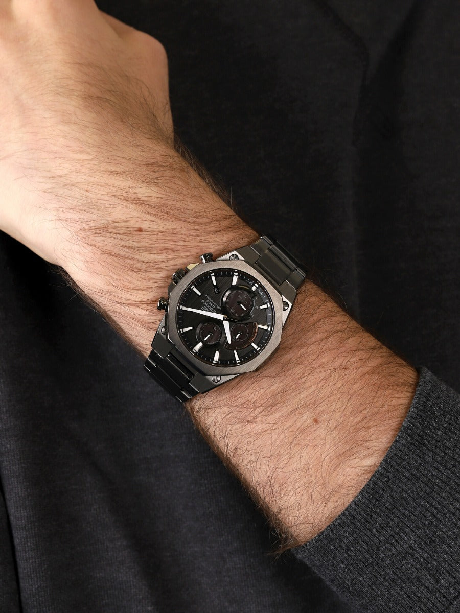 EDIFICE Slim Line  Sapphire Crystal EFS-S570DC-1AUDF